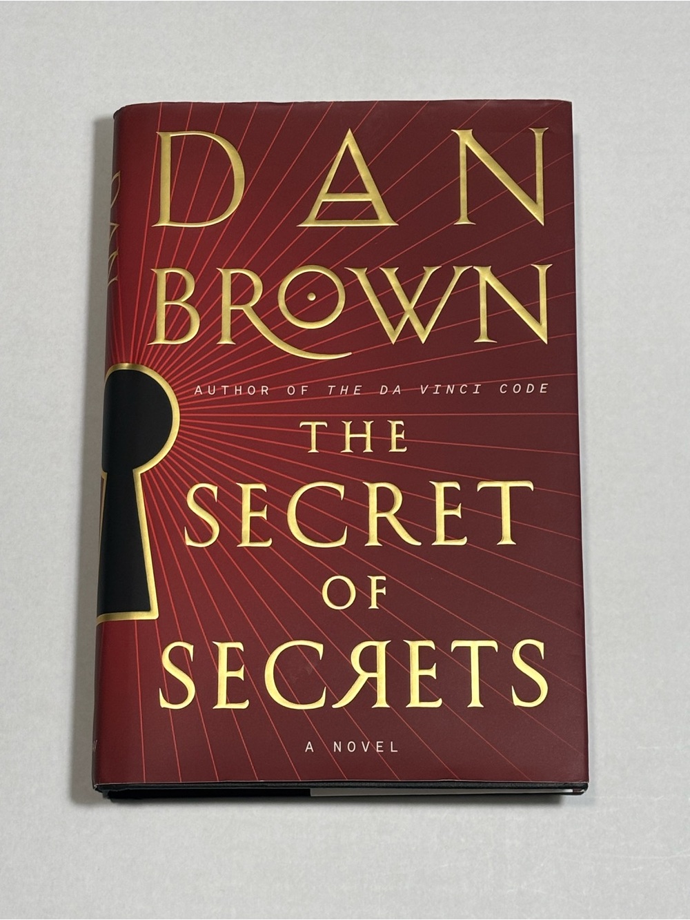Dan Brown The Secret of Secrets: A Novel Hardcover Doubleday 2025 Robert Langdon